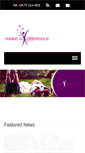 Mobile Screenshot of makeadifferencewa.com